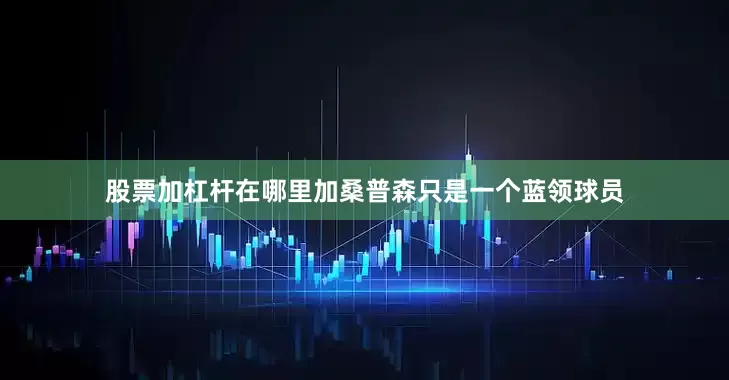 股票加杠杆在哪里加桑普森只是一个蓝领球员